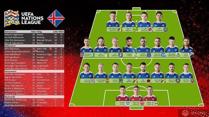 欧洲杯冰岛队成绩（2020年欧洲杯冰岛队阵容）